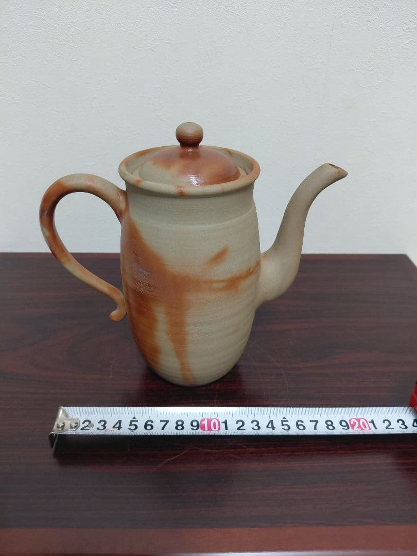 備前焼 緋襷 陶峰 急須 水注 茶道具 煎茶道具