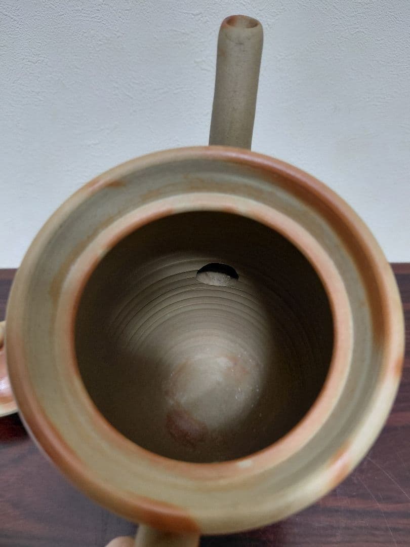 備前焼 緋襷 陶峰 急須 水注 茶道具 煎茶道具