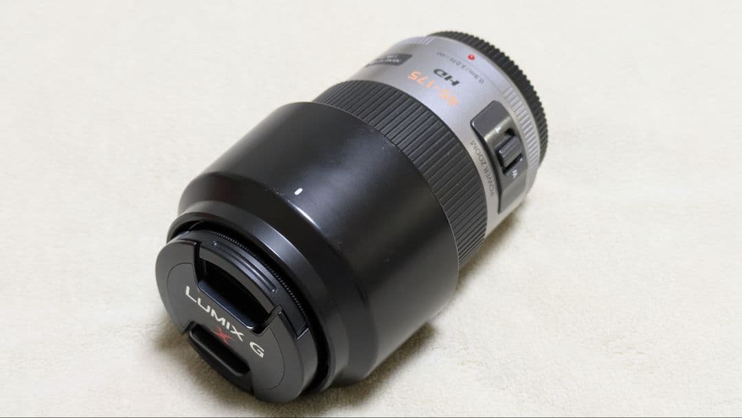 LUMIX PZ45-175 電動ズームレンズ シルバー パナソニック