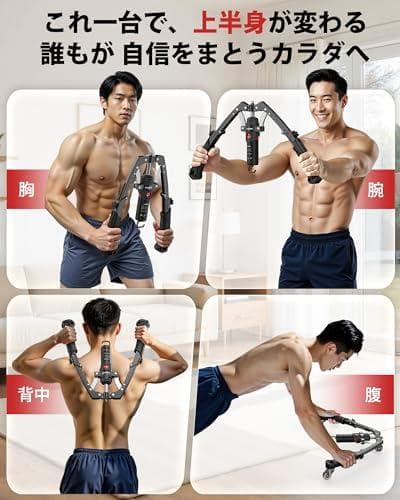 FLYBIRD アームバー 油圧式 エキスパンダー 大胸筋・二の腕・広背筋・腹筋