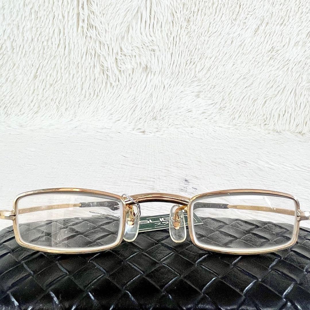 美品　カンダオプティカル　ビンテージ　老眼鏡　3.50　ゴールドフレーム
