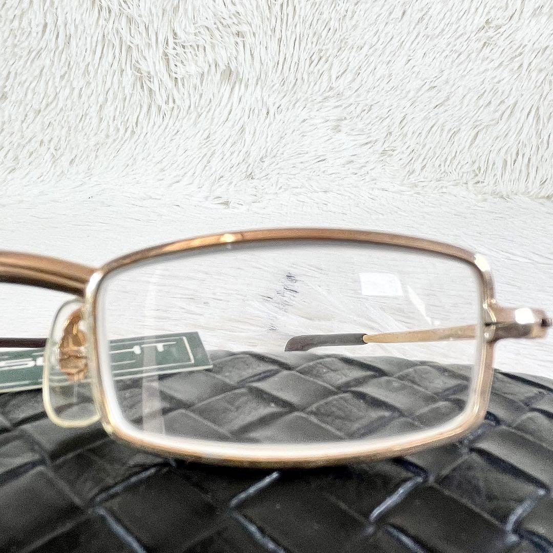 美品　カンダオプティカル　ビンテージ　老眼鏡　3.50　ゴールドフレーム