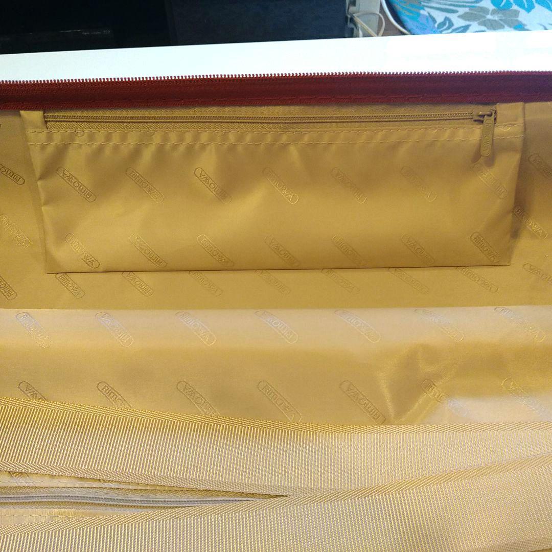 ✨RIMOWAサルサデラックス４輪✨機内持込✨オリエンタルレッド赤マニュアル付