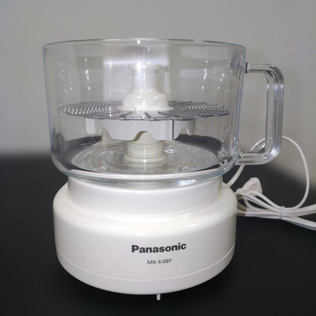 まい　Panasonic フードプロセッサー MK-K48P-W