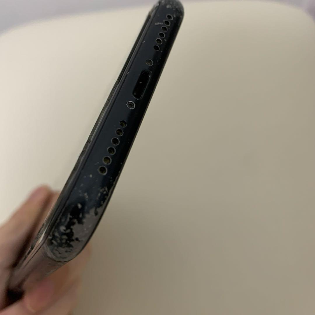 (*)様 【ジャンク品】iPhone XR ブラック 64GB画面背面割れあり