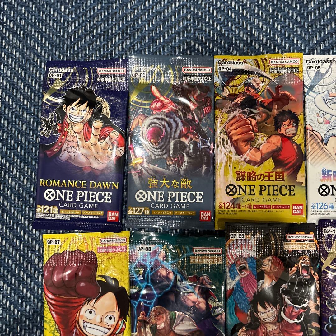 ONE PIECE トレーディングカード　未開封　30パックセット
