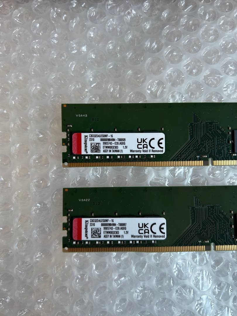 Kingston DDR4-3200 32GB (16GBx2枚)