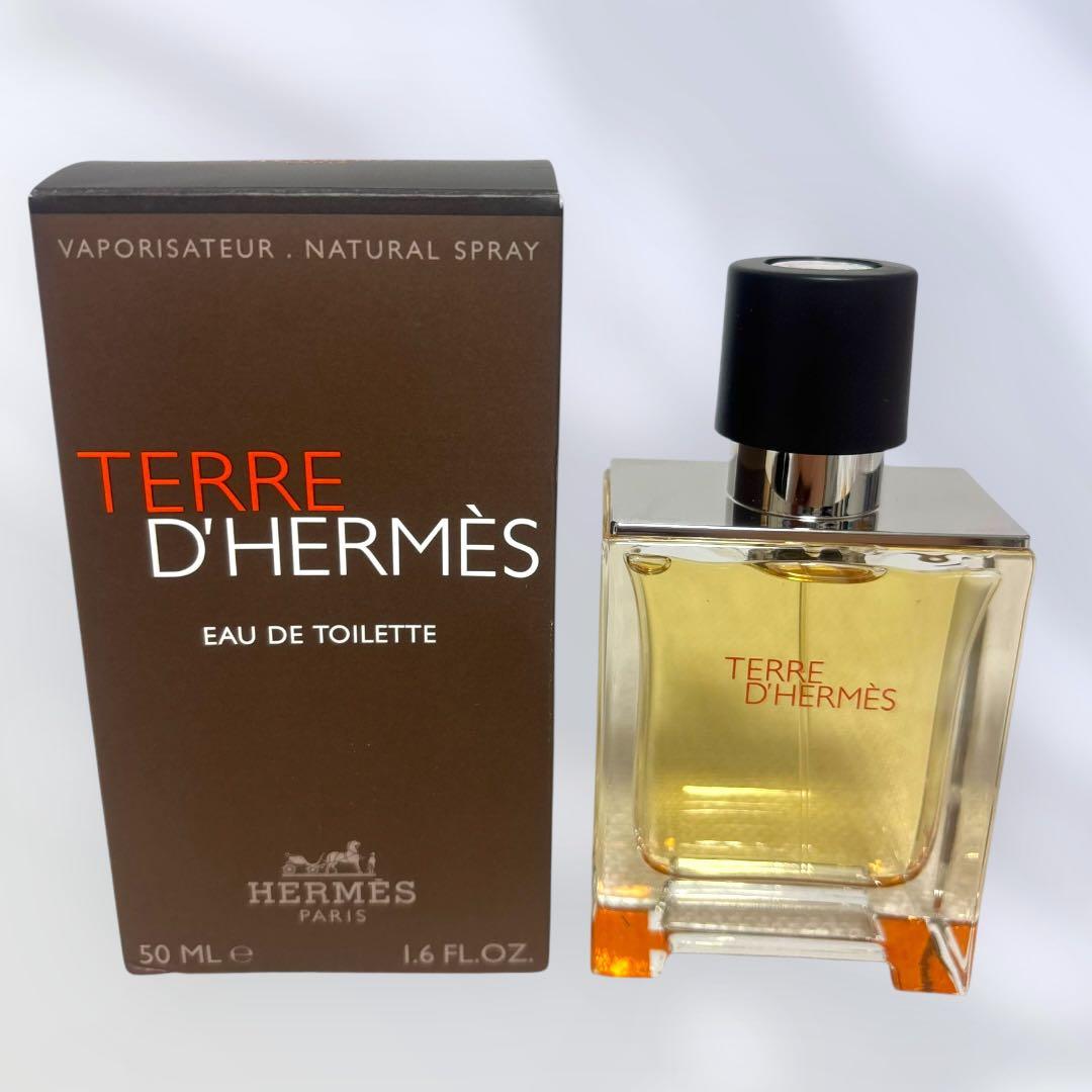 【1度のみ使用】エルメス テールドゥエルメス オードトワレ50ml メンズ香水