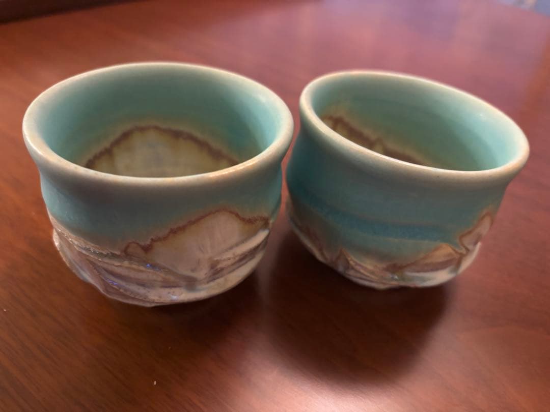 カップと皿★青山鉄郎作品（矢窯窯) 2セット