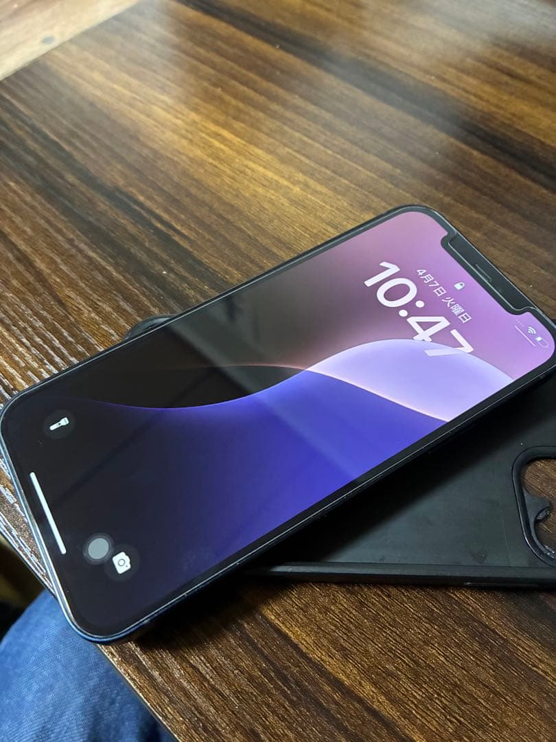 Apple iPhone 12 ブラック 本体 付属品あり
