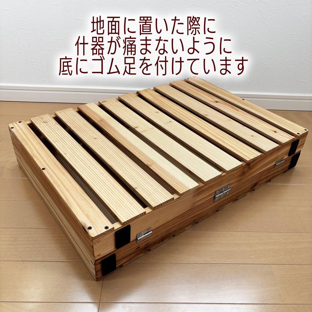 折畳式縦型什器セット　小物やアクセサリー等の販売用　フリマ　マルシェ