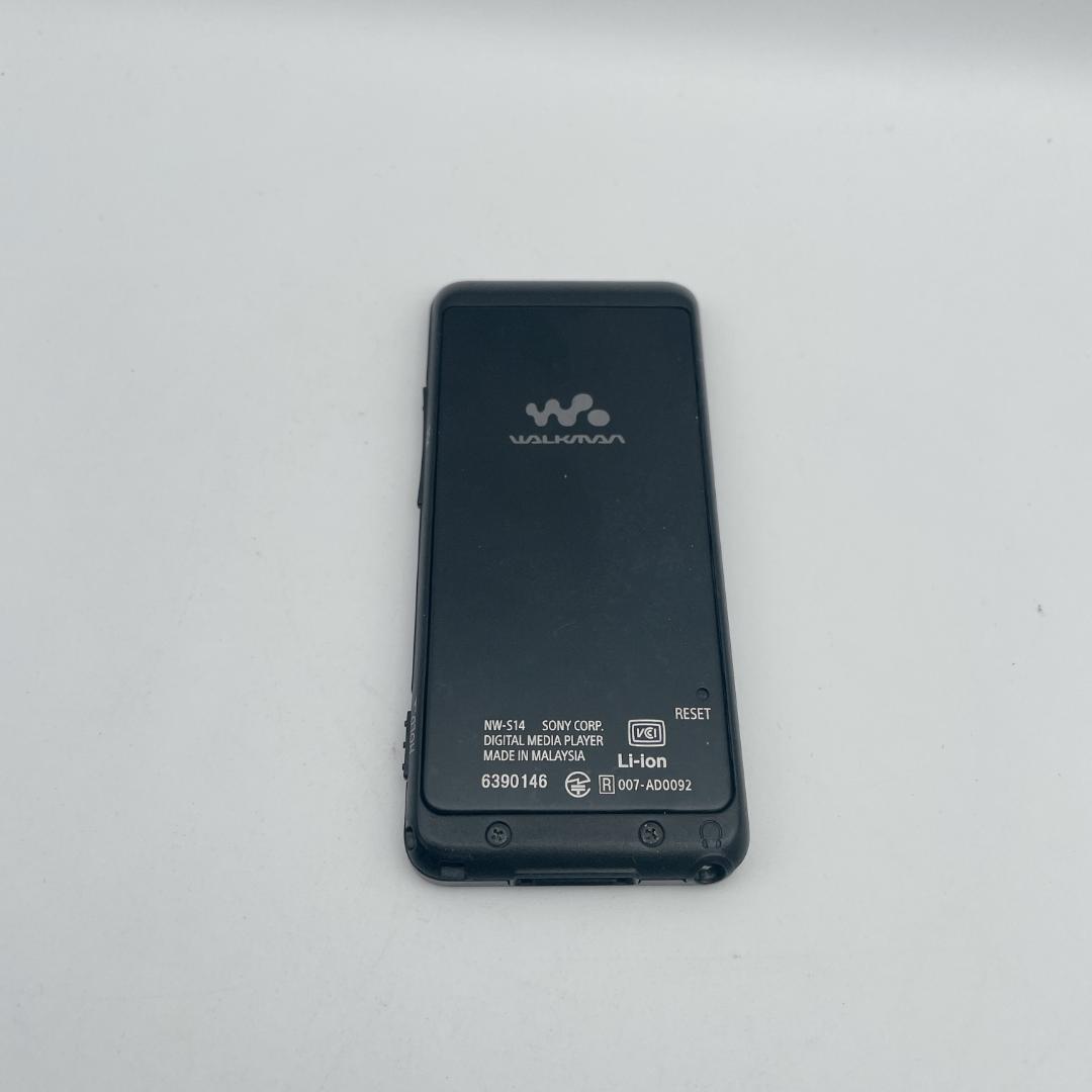 【美品】SONY WALKMAN NW-S14 8GB ブラック