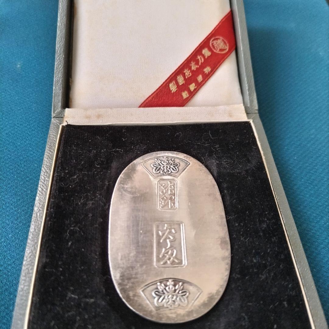 徳力本店　純銀小判三匁11,48g（ケース入）