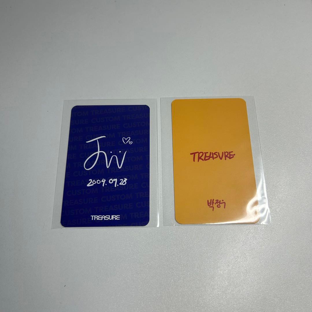 TREASURE costum md 特典 トレカ ジョンウ