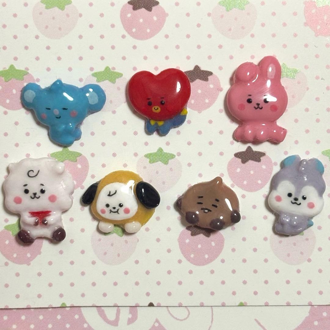 BTS BT21 ネイルパーツ
