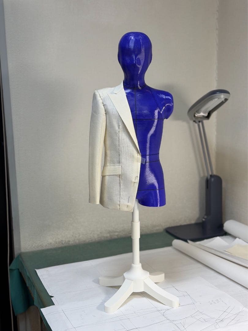 メンズパターン学習用縮尺ボディー