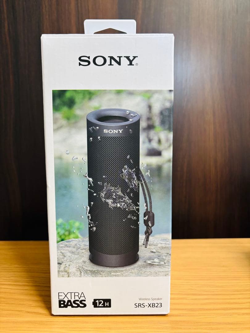 SONY SRS-XB23 ワイヤレススピーカー ブラック