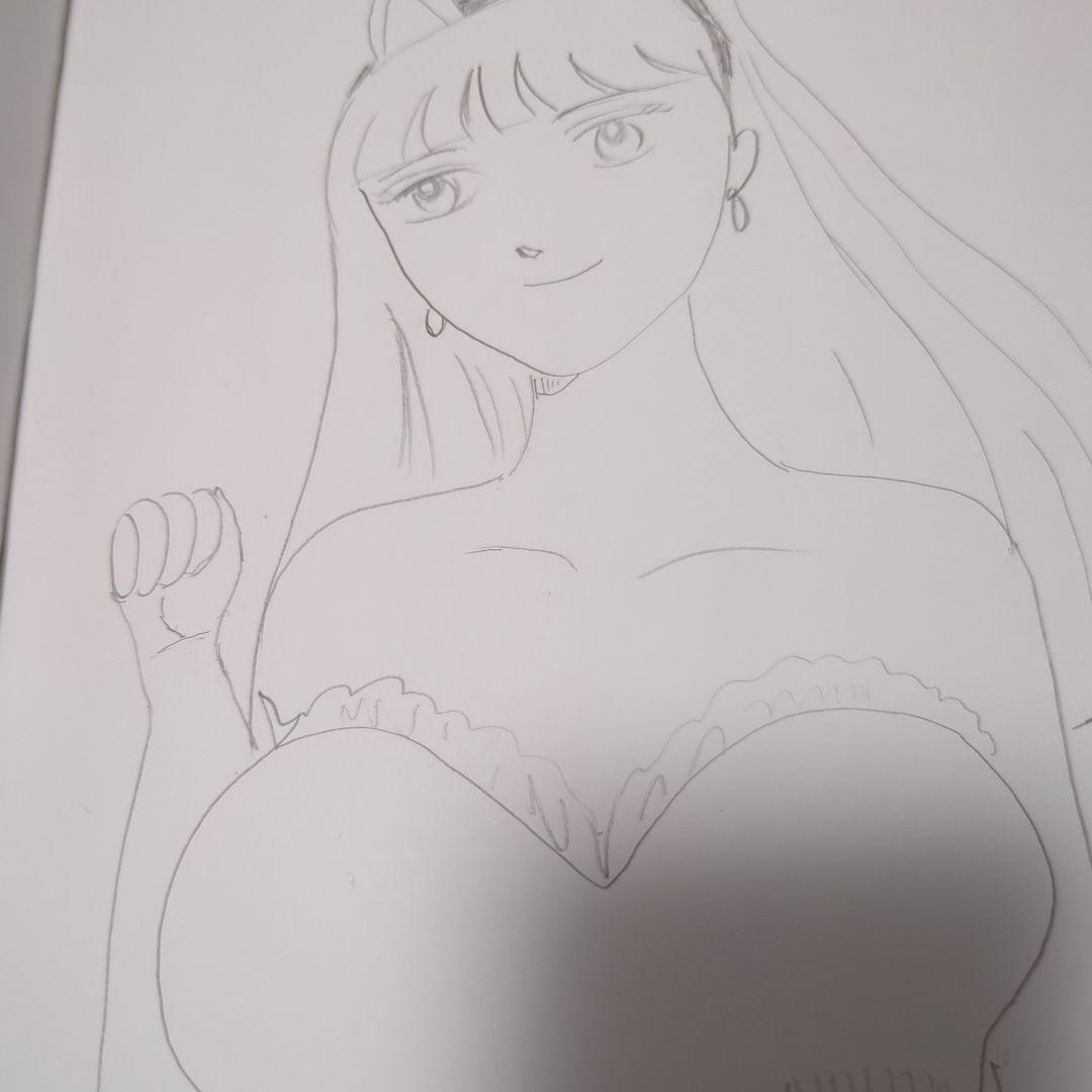 猫耳アニメキャラクターイラスト