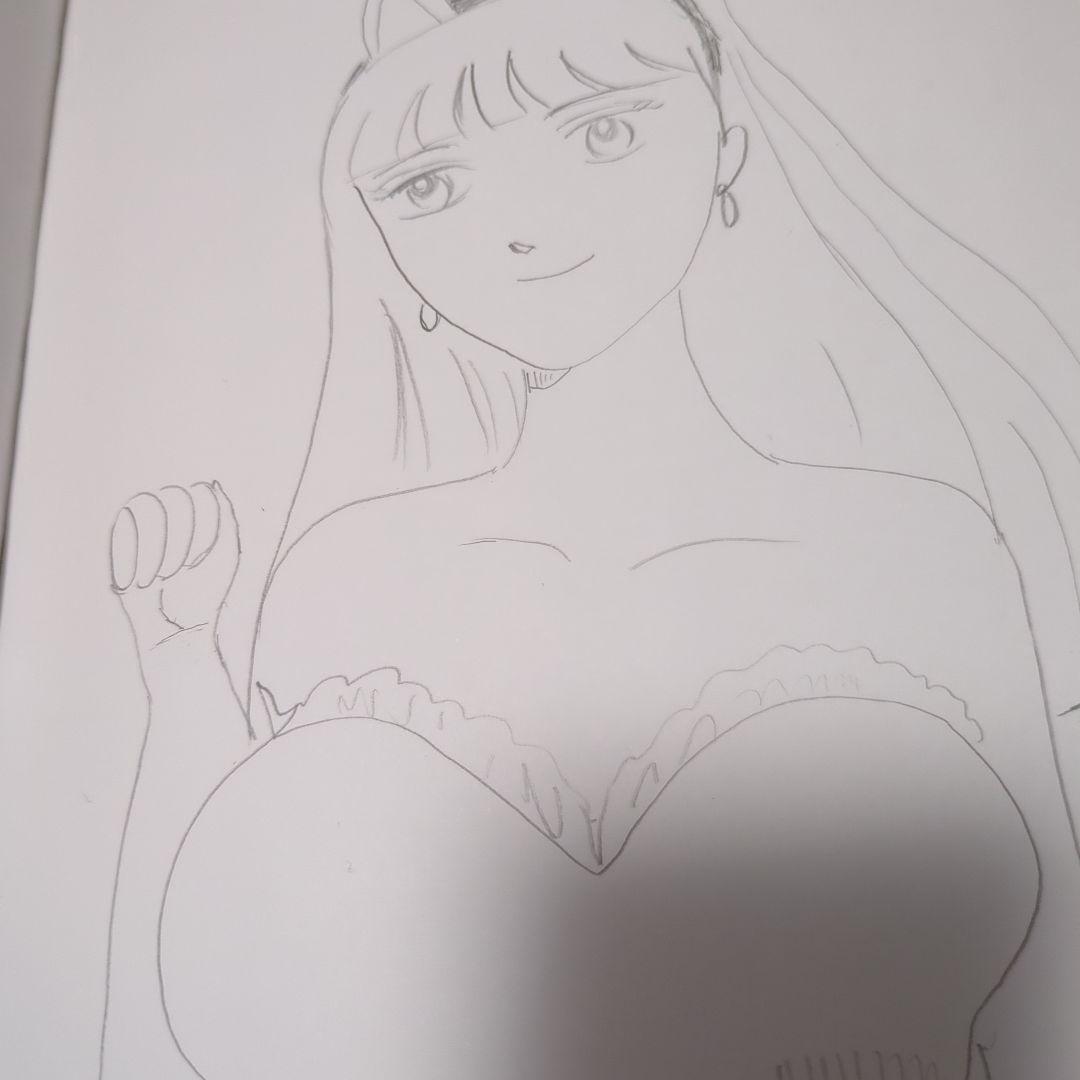 猫耳アニメキャラクターイラスト