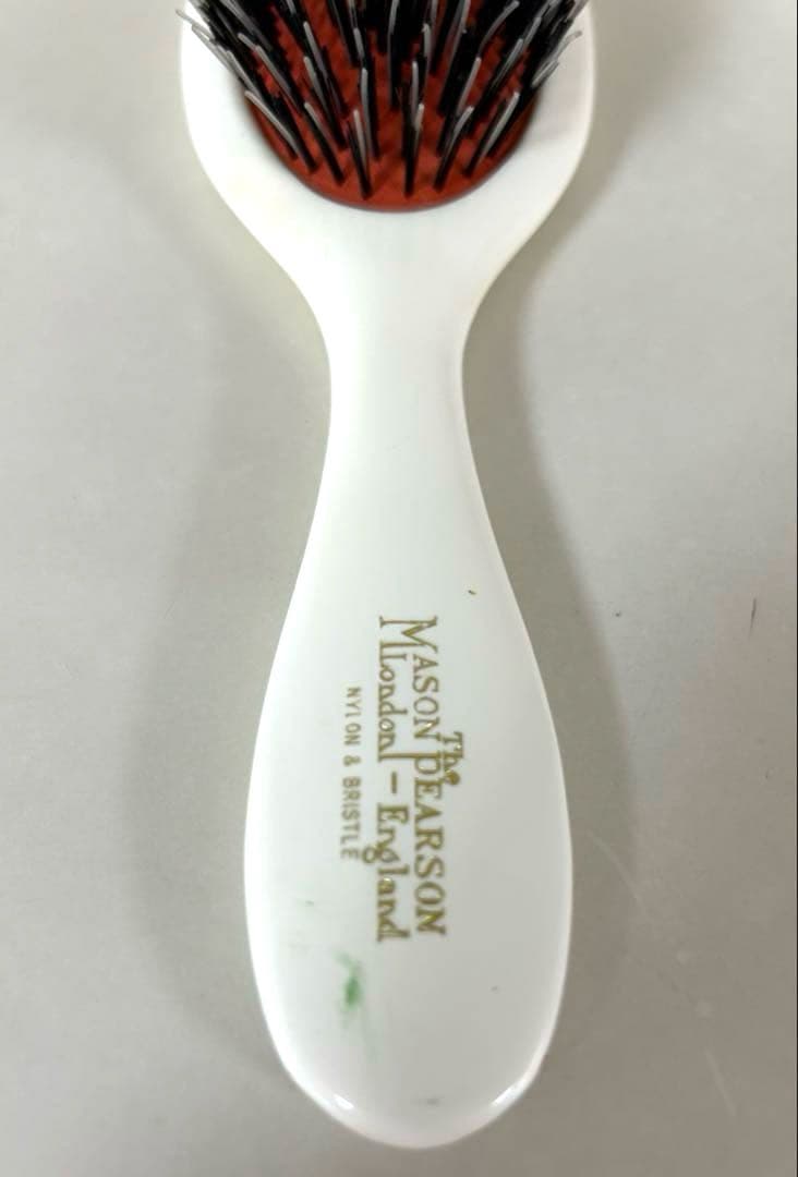【未使用箱入り】花柄ペイント メイソンピアソン ヘアブラシ イギリス製