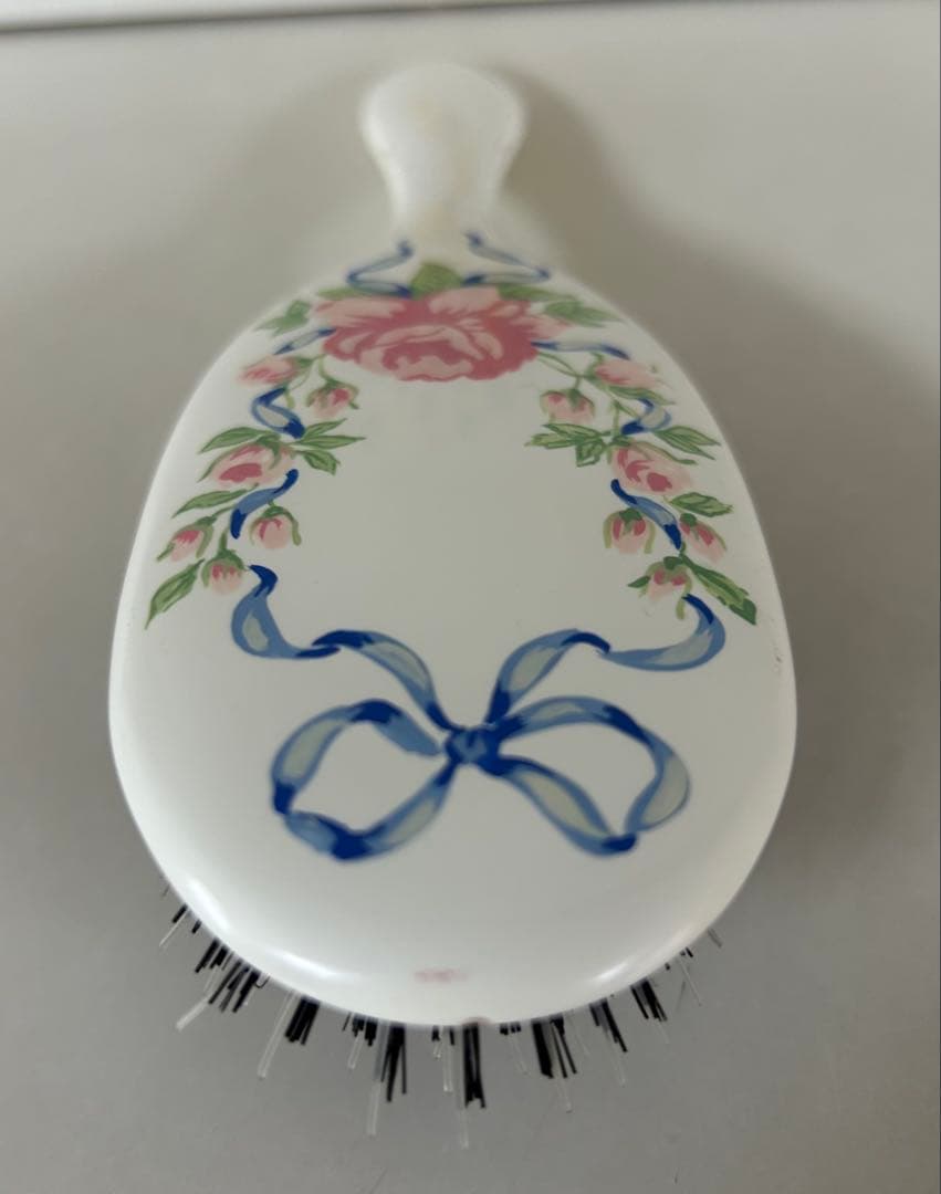 【未使用箱入り】花柄ペイント メイソンピアソン ヘアブラシ イギリス製
