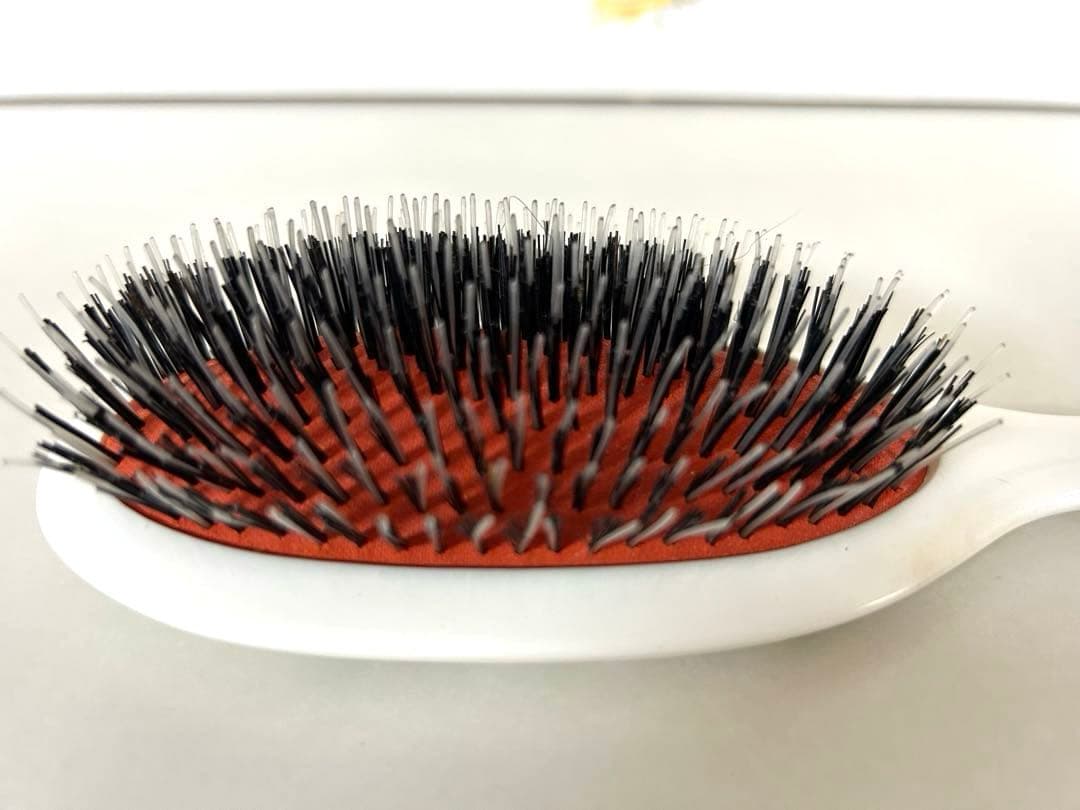 【未使用箱入り】花柄ペイント メイソンピアソン ヘアブラシ イギリス製