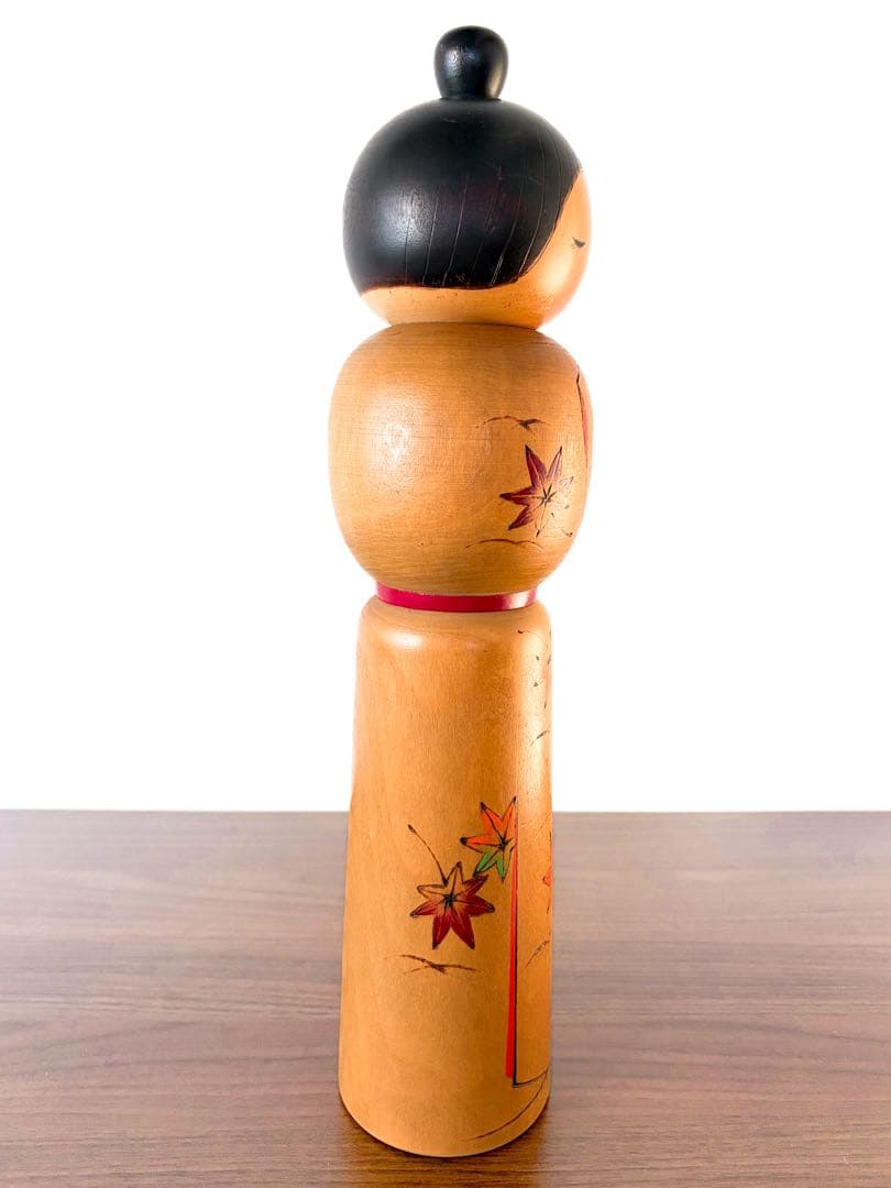 岸 貞男 Sadao 創作 こけし creative kokeshi doll