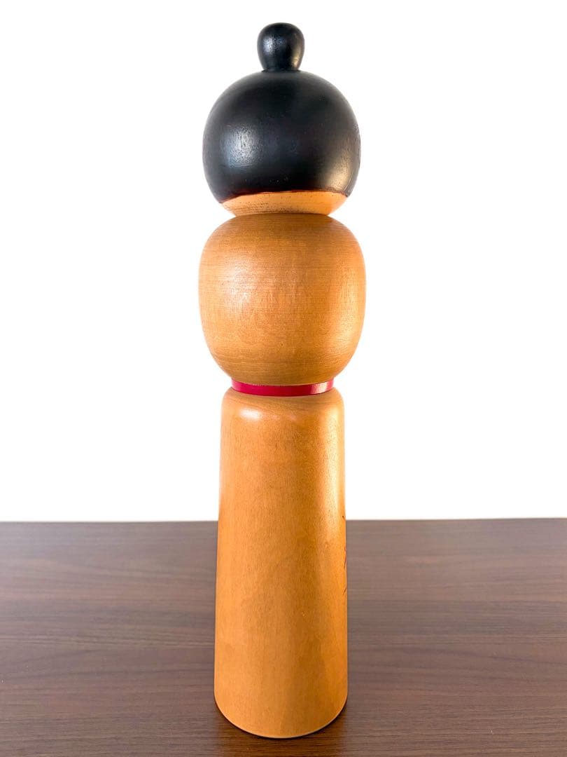 岸 貞男 Sadao 創作 こけし creative kokeshi doll