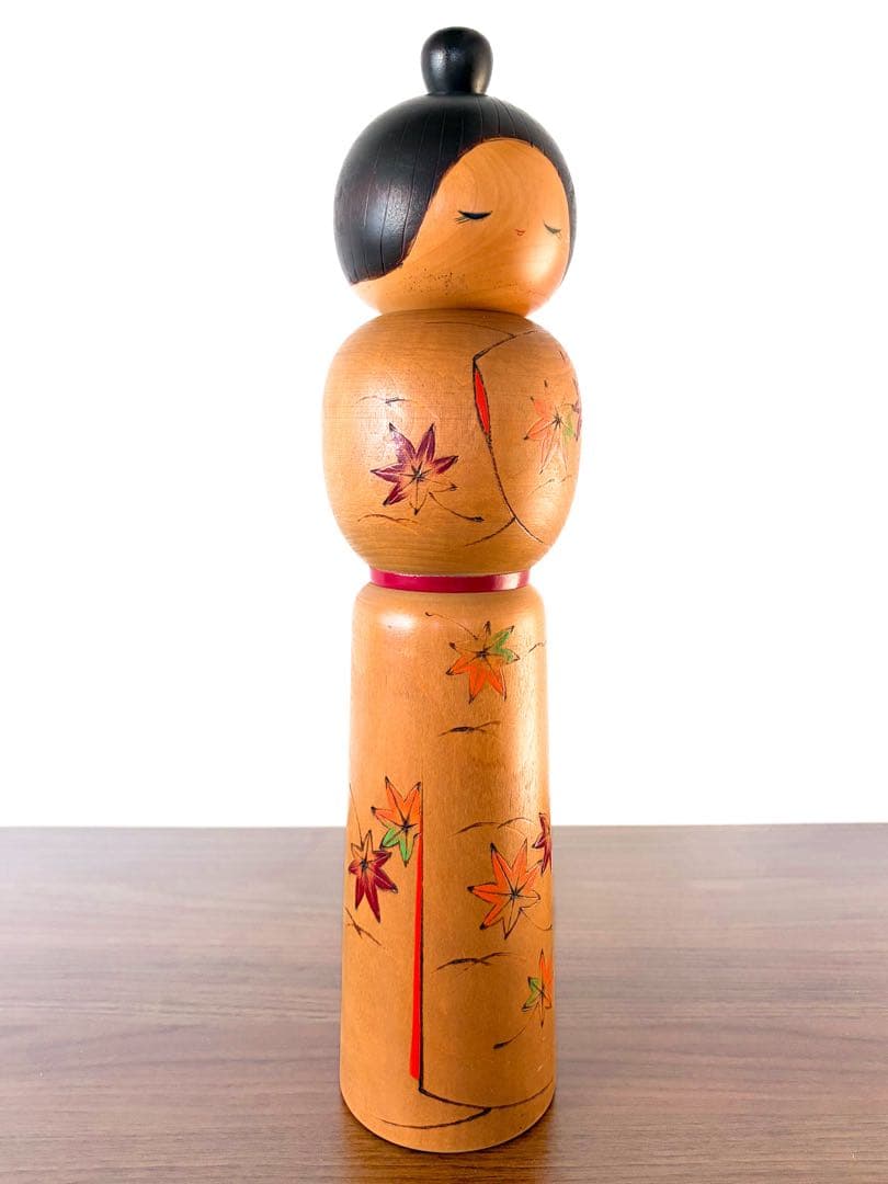 岸 貞男 Sadao 創作 こけし creative kokeshi doll