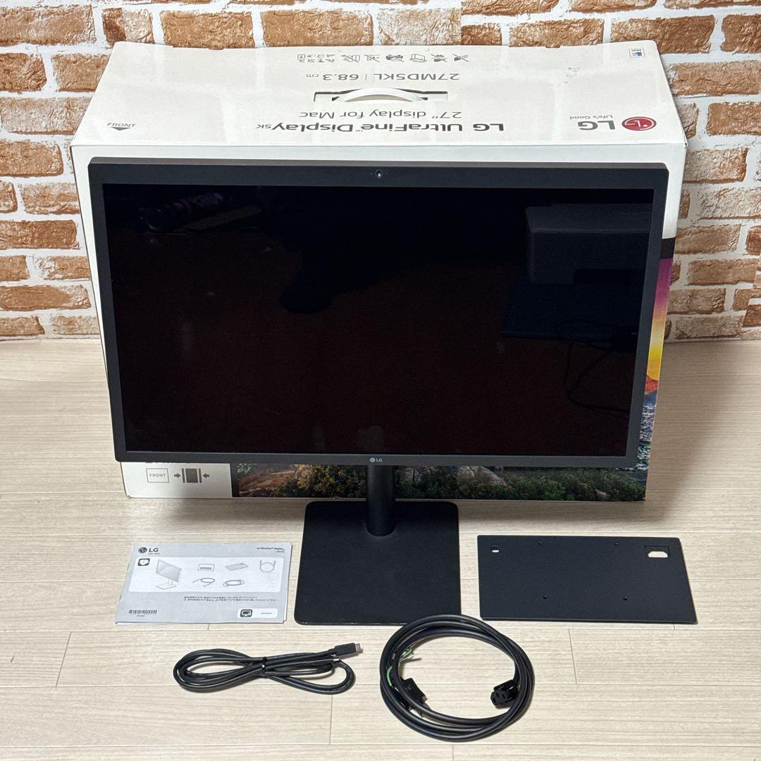 LG 27MD5KL-B UltraFine 5K Macモニター 27インチ