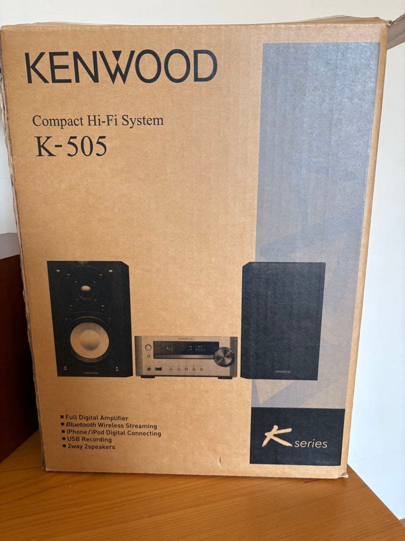 未使用】KENWOOD スピーカー LS-K505 ペア 高音質