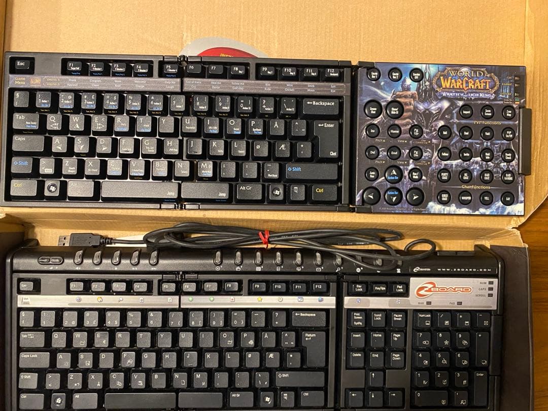 SteelSeries Gaming keyboard Zboard 英語配列