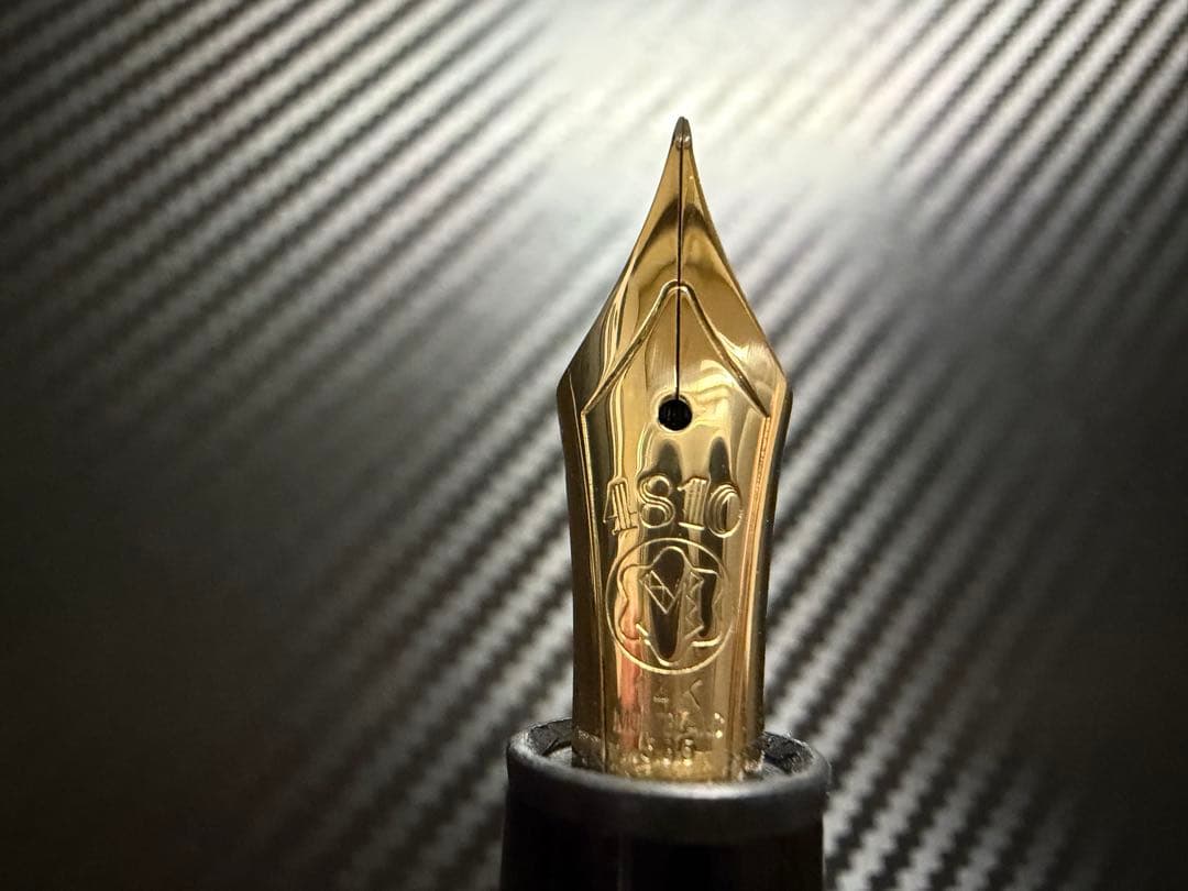 極美品 モンブラン マイスターシュテュック 146 万年筆 14K 全金 F