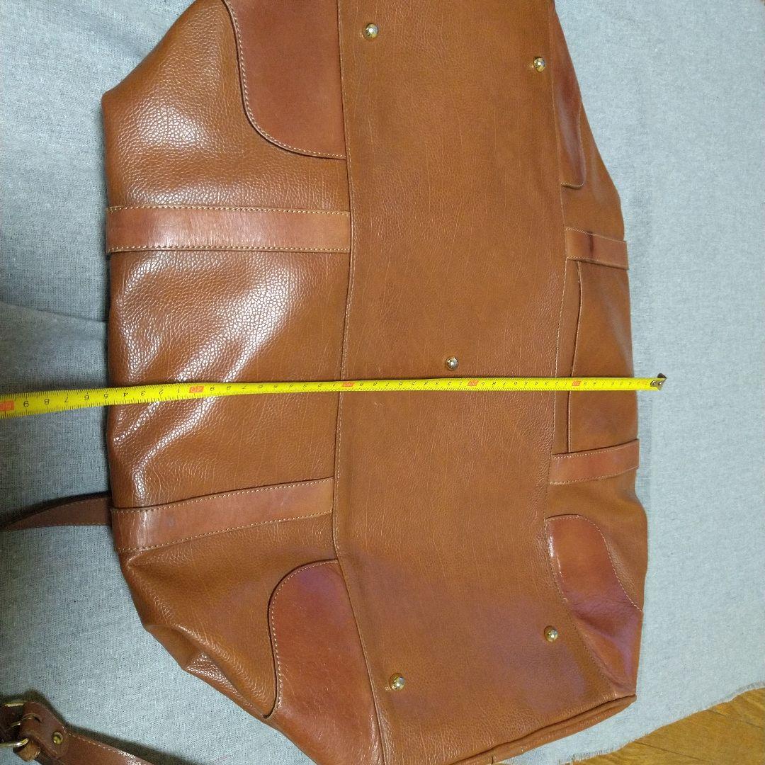 値下げ❗トラベルバッグ❗上品な茶色でかなり入ります＼(^o^)／　＼(^o^)／