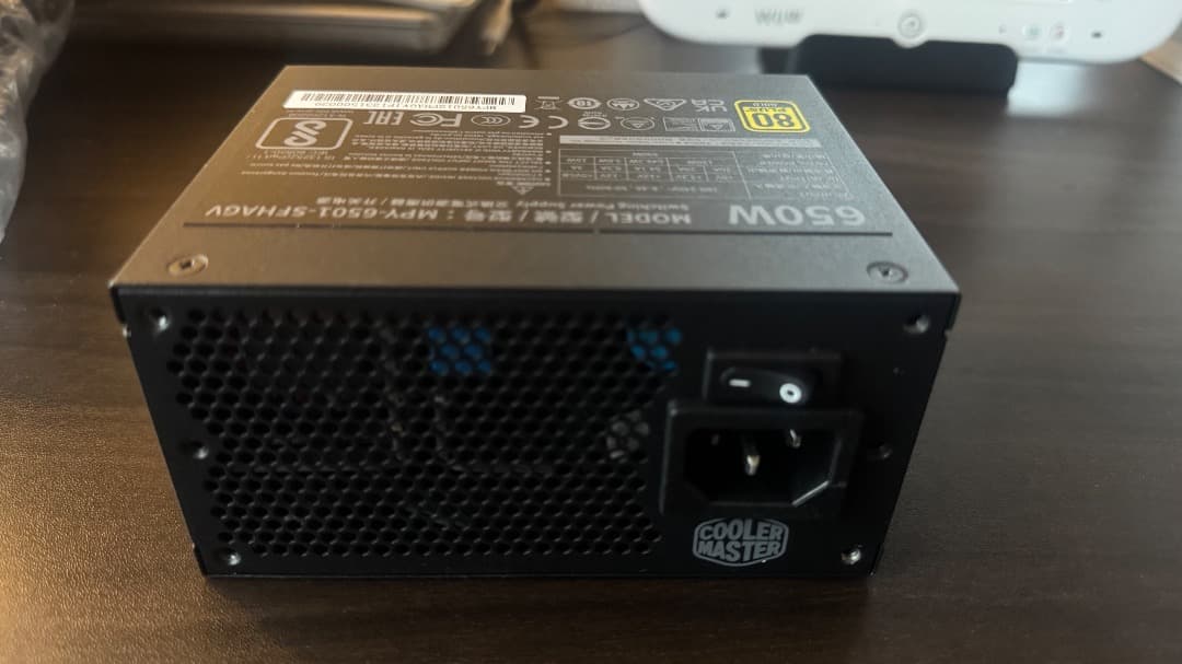 電源ユニット Cooler Master V650 SFX GOLD 650W