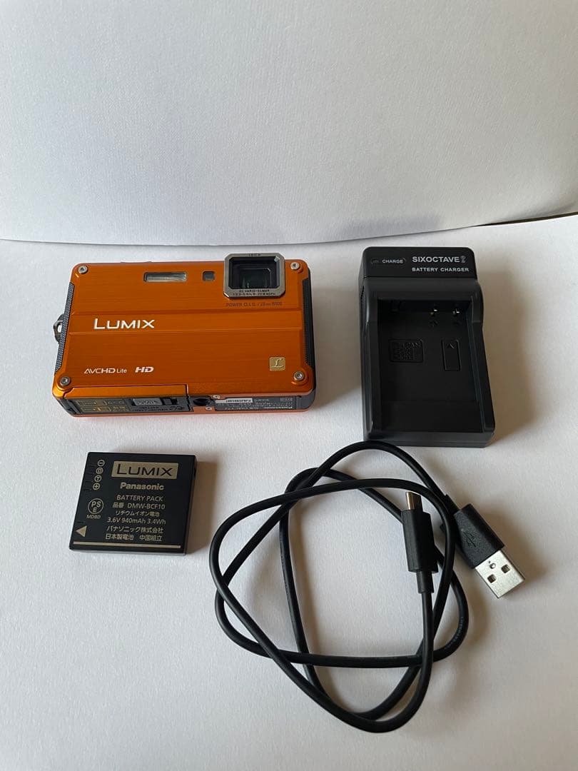 LUMIX DMC-FT2 防水デジタルカメラ 14メガピクセル