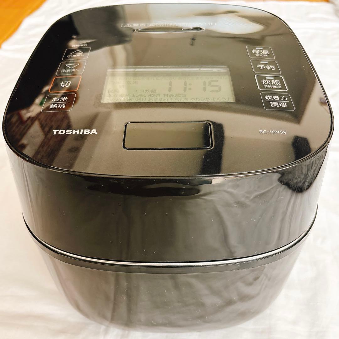 ジャンク品　電源入らないTOSHIBA IH炊飯器 RC-10VSV