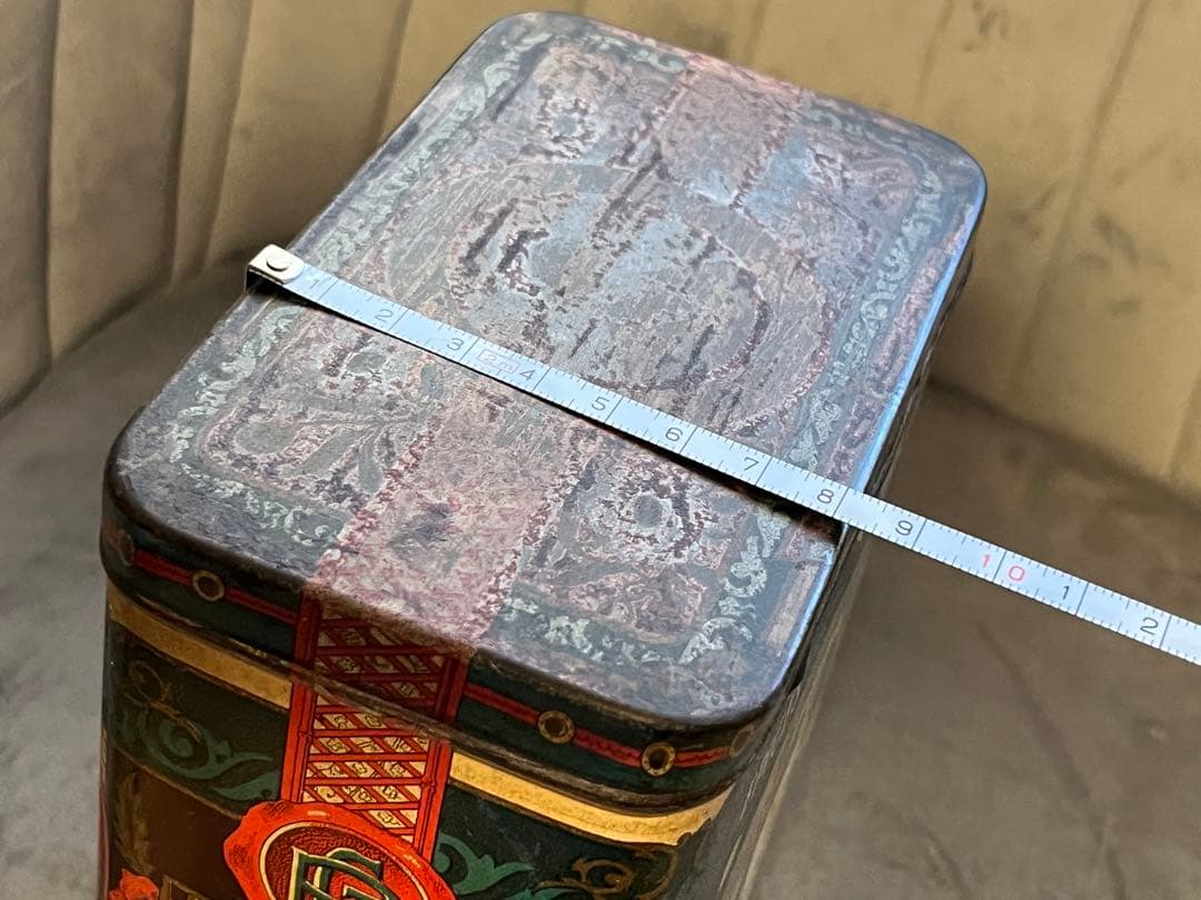 Rabelais スパイス缶 1800年製　アンティーク　Tin缶