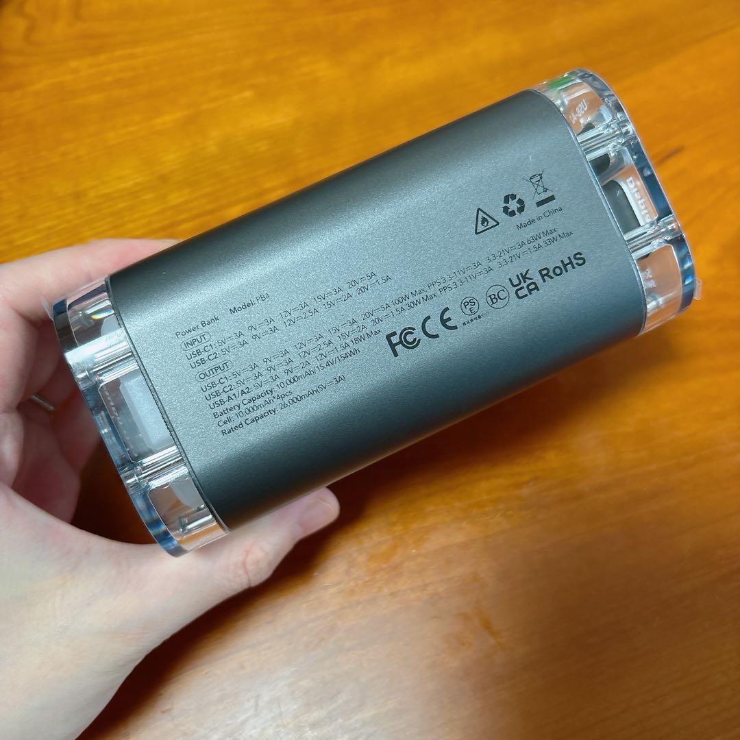 【最終値下げ】euker power bank 40000mAh 動作確認済