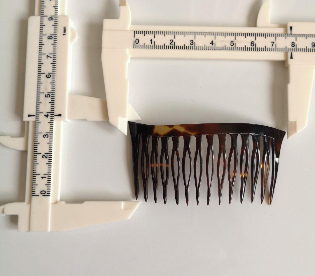 おきなわ鼈甲 櫛 本鼈甲 透かし彫り 未使用 箱付き