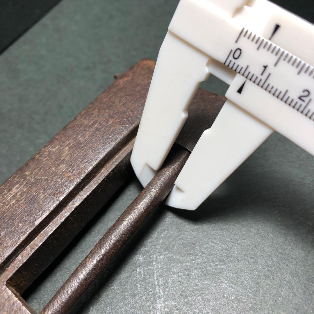 江戸時代〜明治　鉄製　和鍵　蔵鍵　古錠　作動品