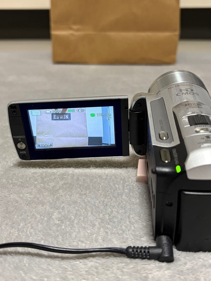 Canon iVIS HF M32 シルバー ビデオカメラ 動作確認済み