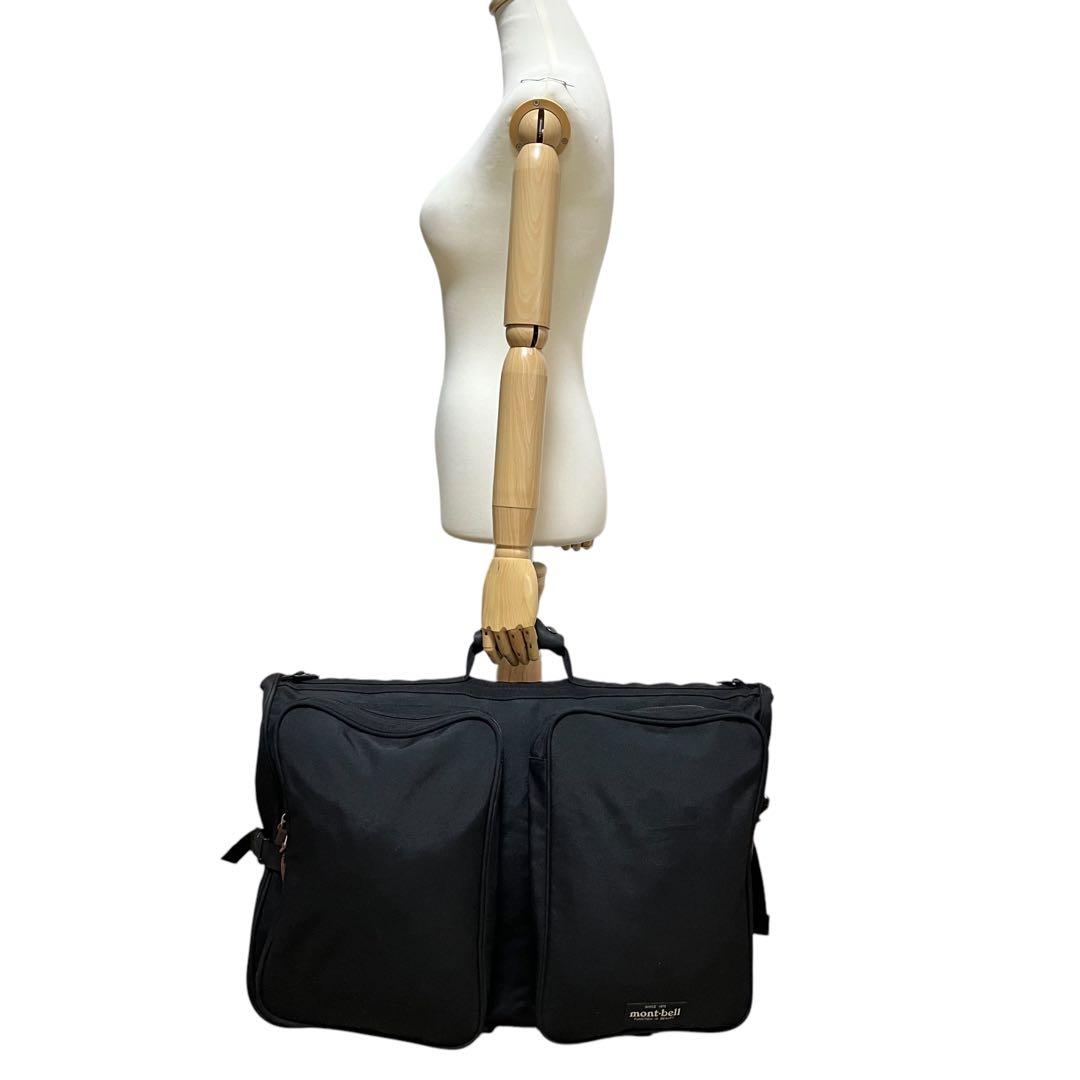 【極美品】mont-bell ブリーフケース ナイロン ショルダーバッグ 旅行鞄