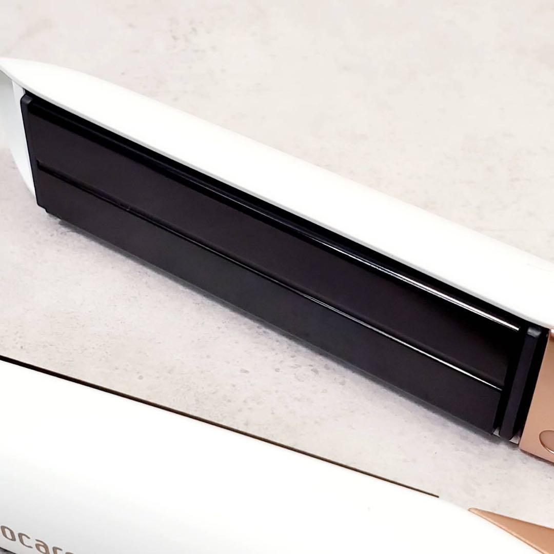 【動作良好】パナソニック ストレートアイロン ナノケア EH-HS0E-W