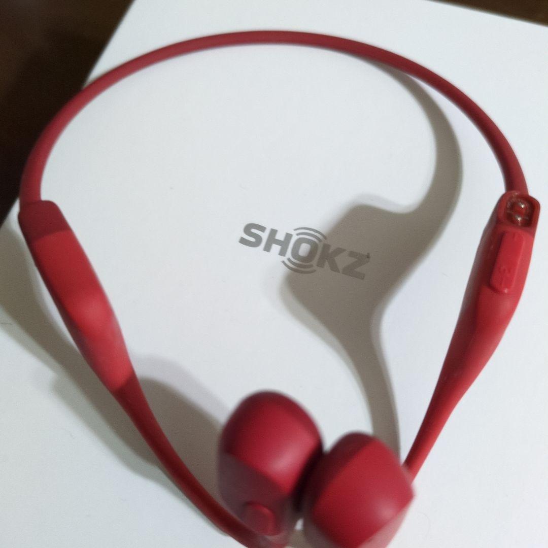 SHOKZ OpenRun Red S803 骨伝導イヤホン