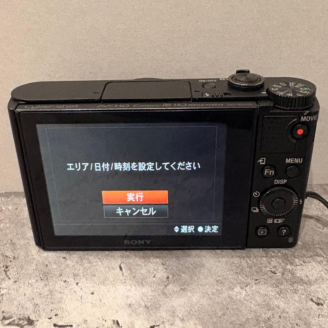 【動作確認済】SONY サイバーショット DSC-WX500 バッテリー付