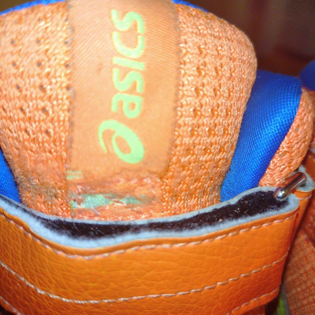 ASICS 安全靴 オレンジ　ハイカット　アシックス　26.5センチ