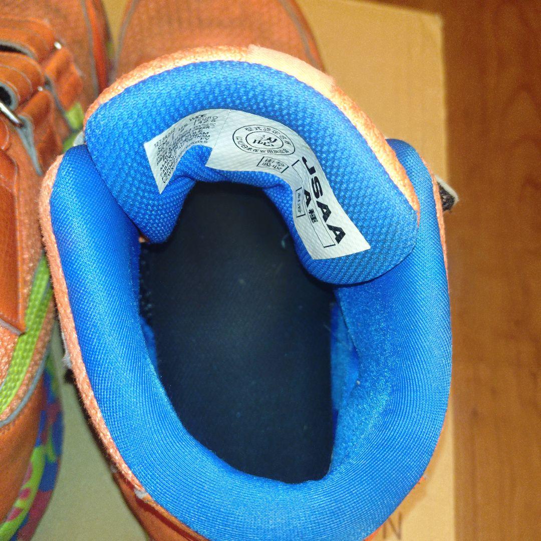 ASICS 安全靴 オレンジ　ハイカット　アシックス　26.5センチ