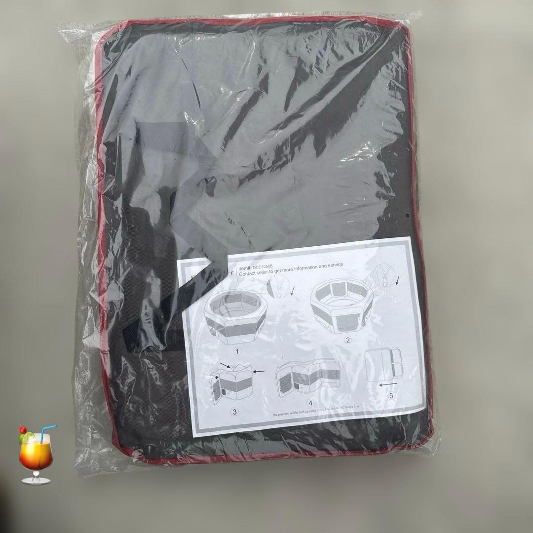 未使用）Mサイズ ペットサークル 折りたたみ コンパクト 収納バック付き