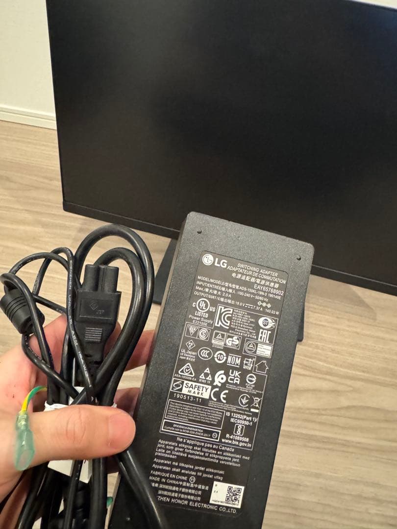 【ほぼ未使用】LGモニター 24QP750-B 23.8インチ 外部ディスプレイ
